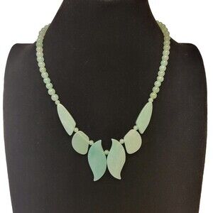 Fashion Jade Gemstone Beaded Women Necklace